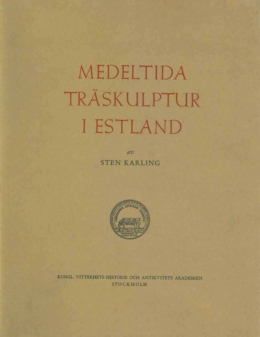 Medeltida träskulptur i Estland