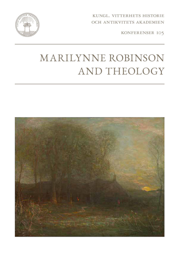Cover for Marilynne Robinson and theology