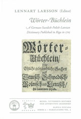 Cover for Wörter-Büchlein : A German-Swedish-Polish-Latvian Dictionary Published in Riga in 1705