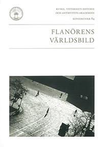 Cover for Flanörens världsbild