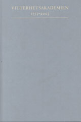 Vitterhetsakademien 1753-2003