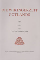 Die Wikingerzeit Gotlands III:1