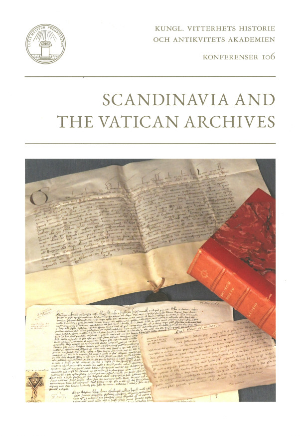 Omslag för Scandinavia and the Vatican archives