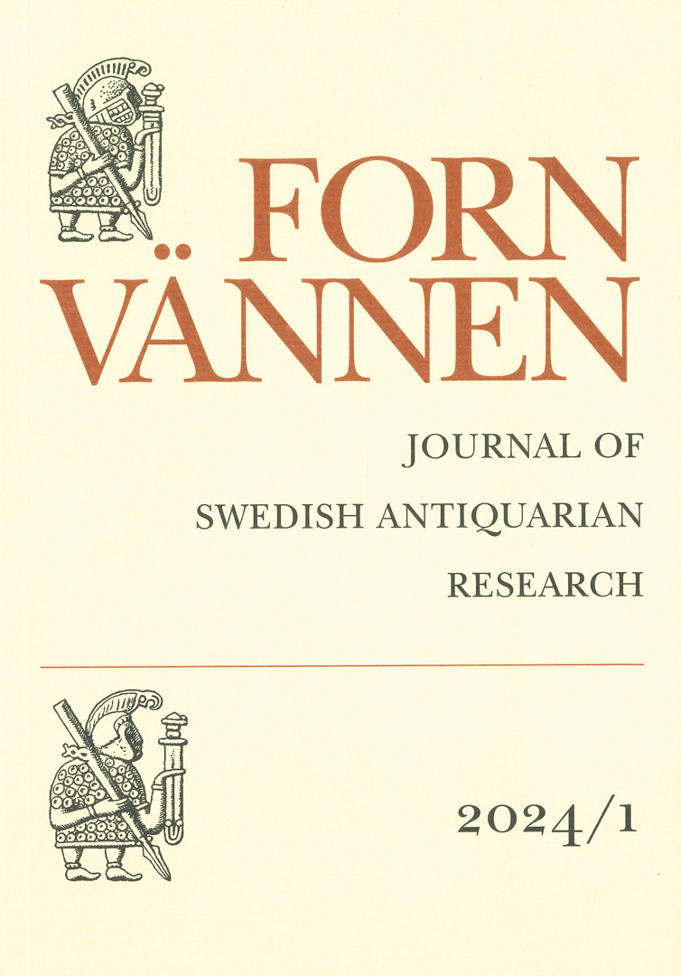 Omslag för Fornvännen 2024/1 : Journal of Swedish antiquarian research