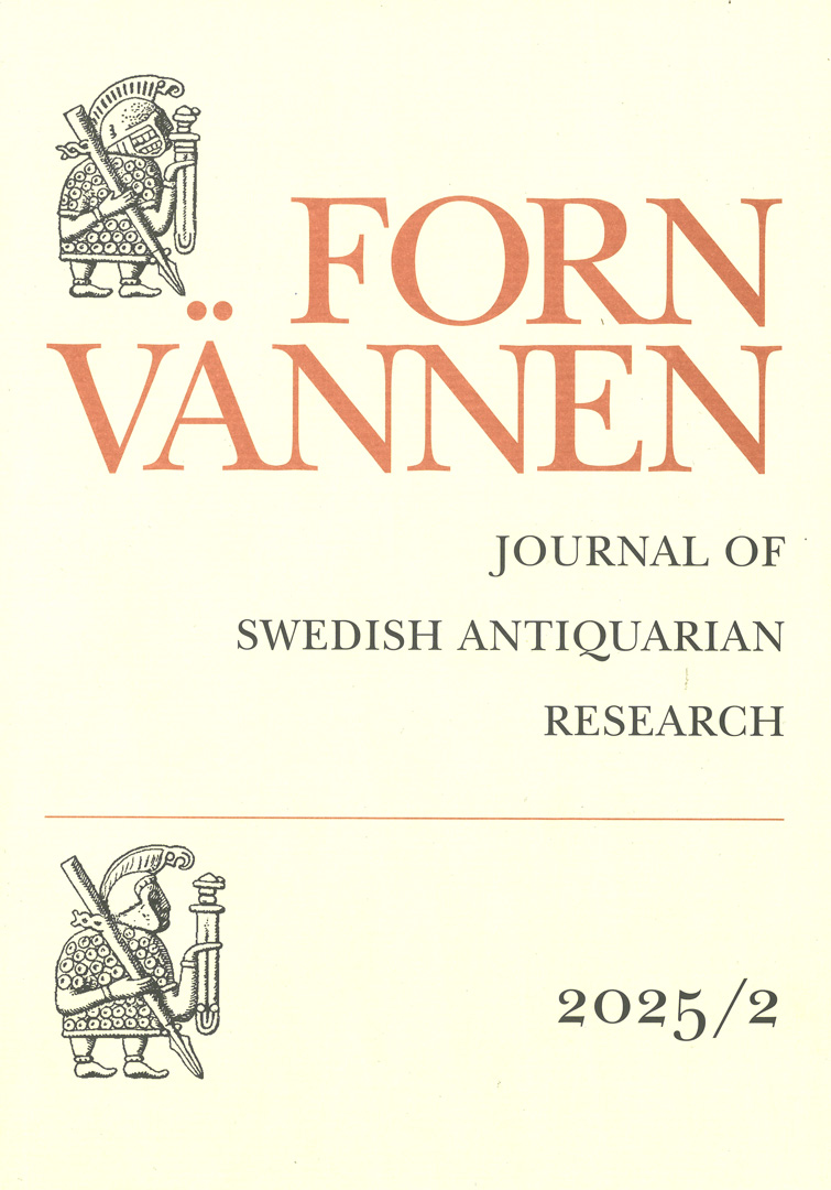 Omslag för Fornvännen 2025/2 : Journal of Swedish antiquarian research